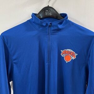New York Knicks Quarter Zip Large